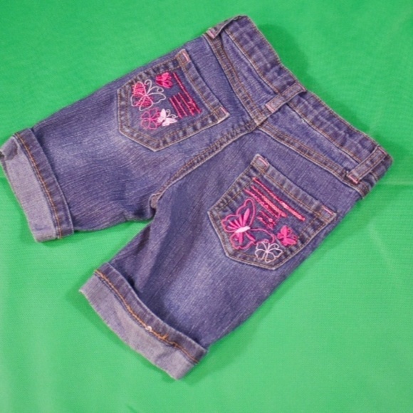 Total Girl Denim Shorts Size 4 Slim - Picture 2 of 4